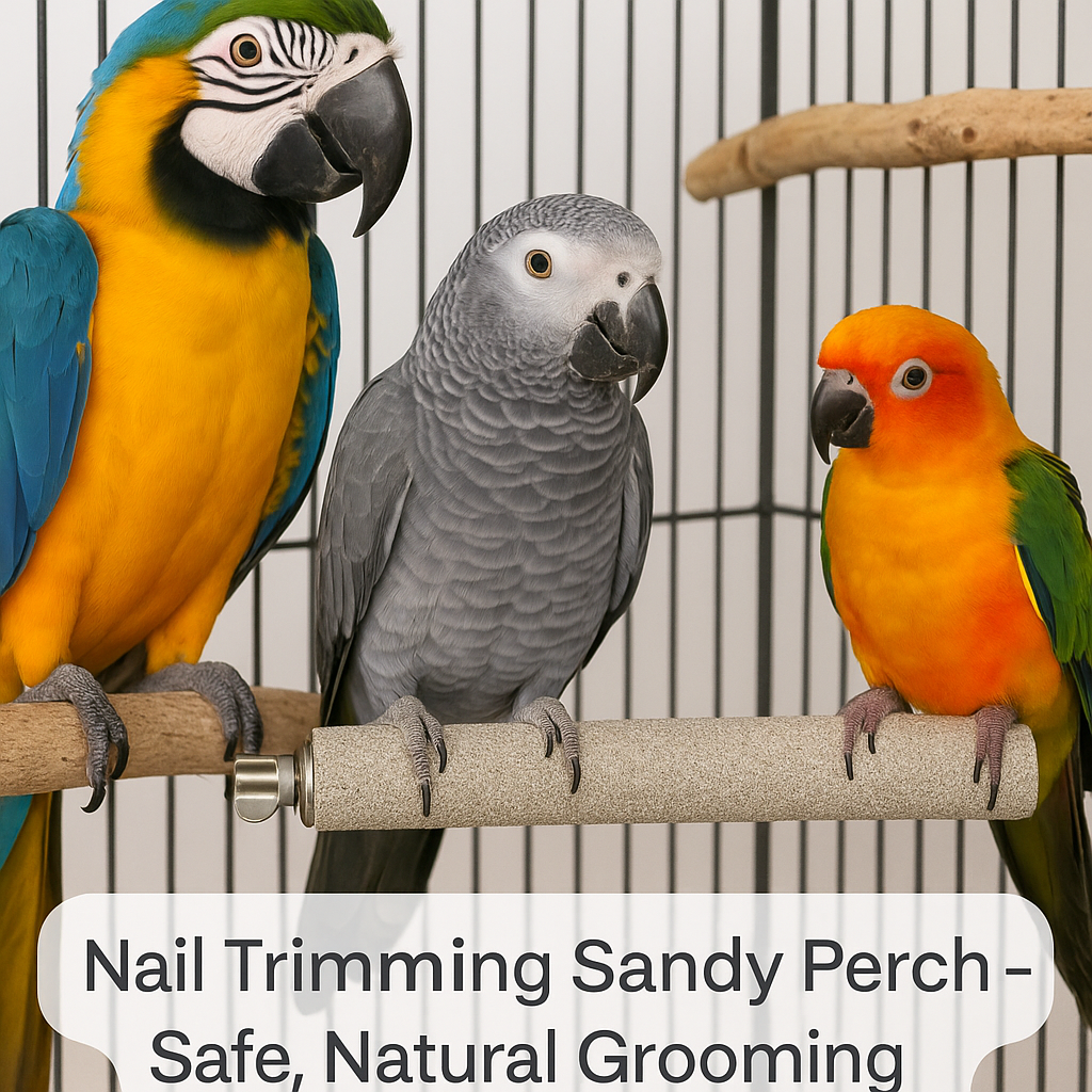Nail Trimming Sandy Perch Manufacturer for Bird Owners